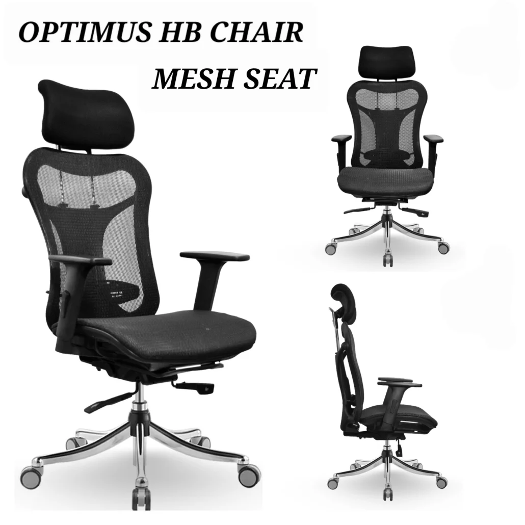 Optimus Elite HB Chair with Mesh Seat